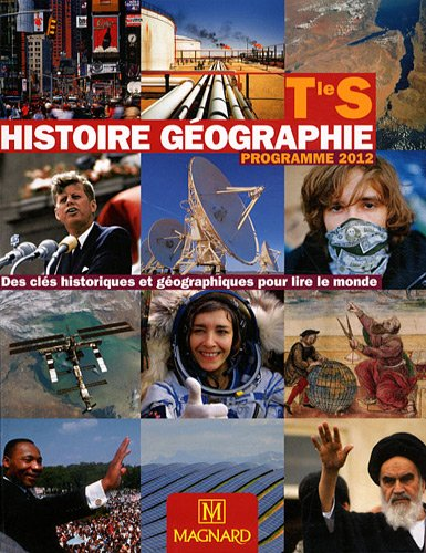 Histoire Géographie, Terminale S : programme 2012