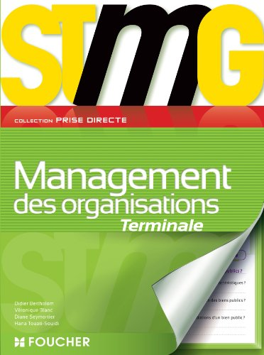 Management des Organisations Terminale STMG
