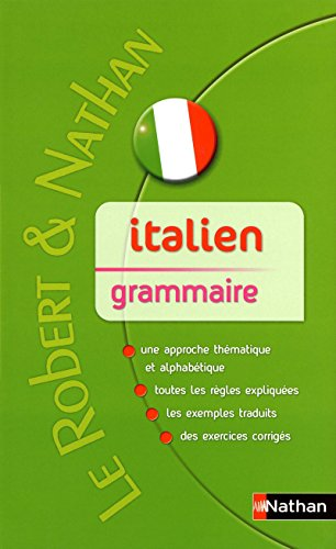 Le Robert & Nathan, italien grammaire