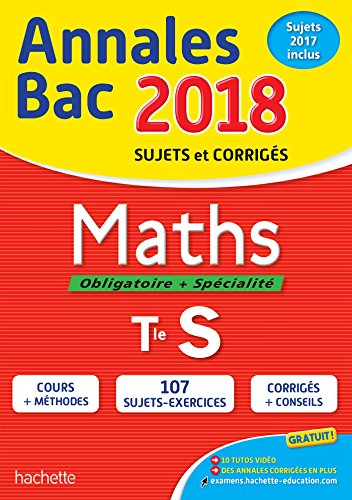 Annales Bac 2018 Maths TS obligatoire et spécialité