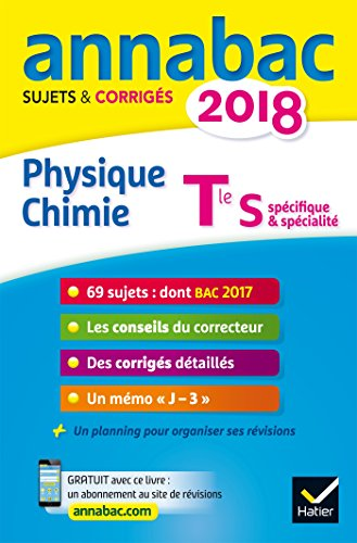 Annabac 2018 Physique-chimie TS spécifique et spécialité