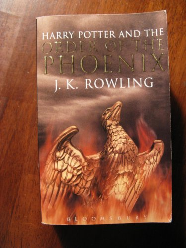 Harry Potter and the order of the Phoenix