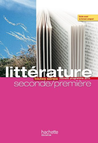 Français Première livre unique : toutes séries