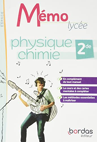 Mémo lycée - Physique-Chimie 2de - 2022 - livret - élève