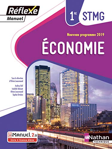 Economie 1re STMG (Manuel) : programme 2019