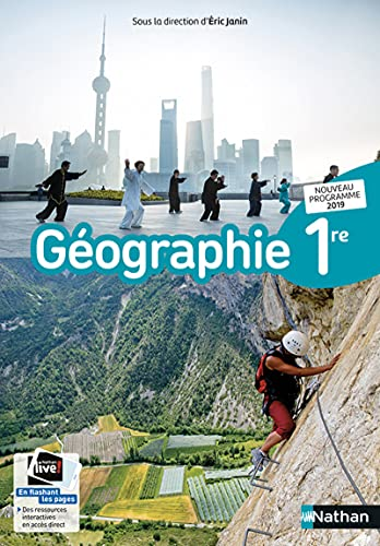 Géographie 1ère : programme 2019