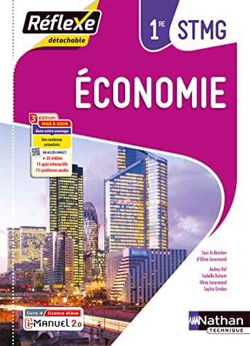 Economie 1ère STMG (Pochette détachable) : programme 2023