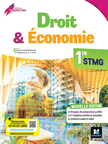 Droit & Économie 1re STMG. Programme 2023
