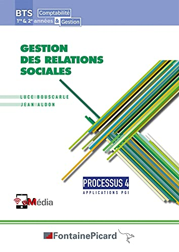 BTS 1ère et 2ème année Comptabilité et Gestion Processus 4 : Gestion des relations sociales. 2021